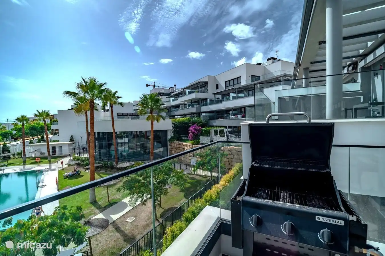 Familien-Oase Penthouse mit Meerblick in Spanien, Costa del Sol, Estepona - Penthouse