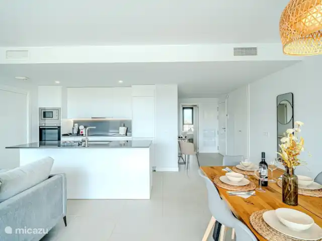 Penthouse familial Oasis avec vue sur la mer | Espagne, Costa del Sol, Estepona - penthouse cuisine ouverte