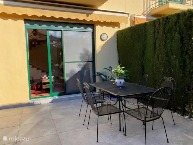 Townhouse Javea Arenal | Espagne, Costa Blanca, Jávea - maison de ville Dîner dans la cour arrière