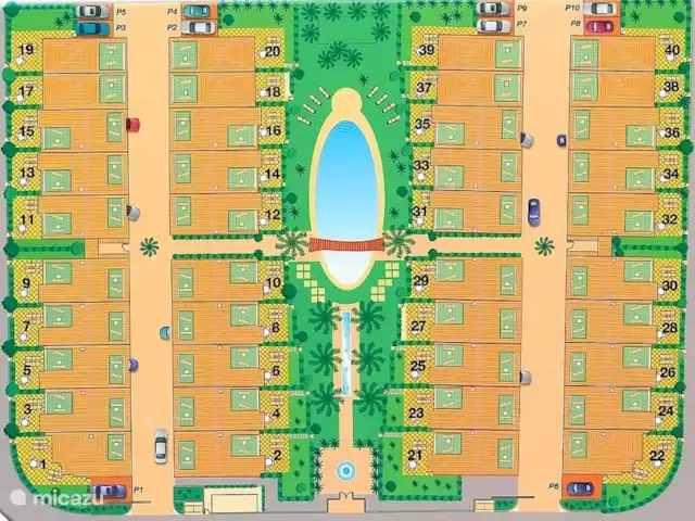 Townhouse Javea Arenal | Espagne, Costa Blanca, Jávea - maison de ville Carte Golden Park