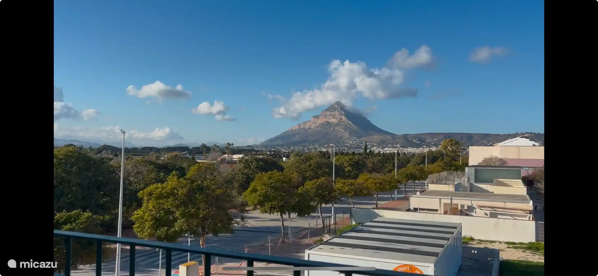 Blick von der Dachterrasse