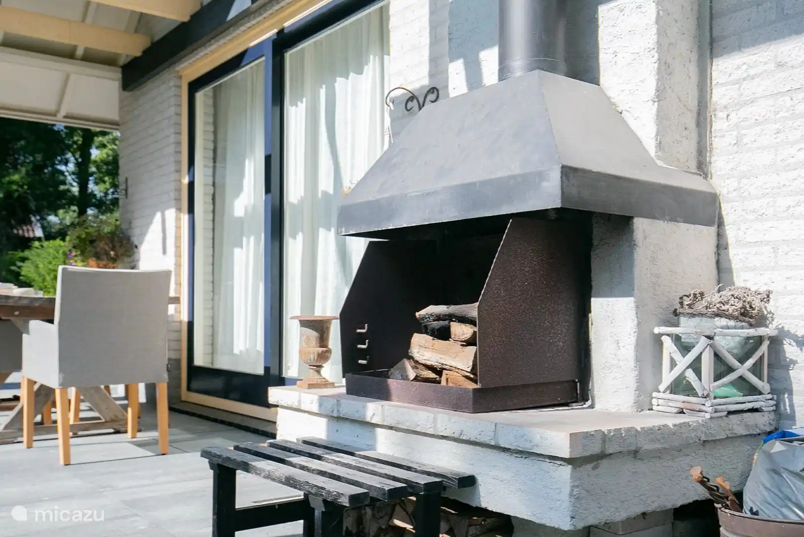 Kamin für den Außenbereich