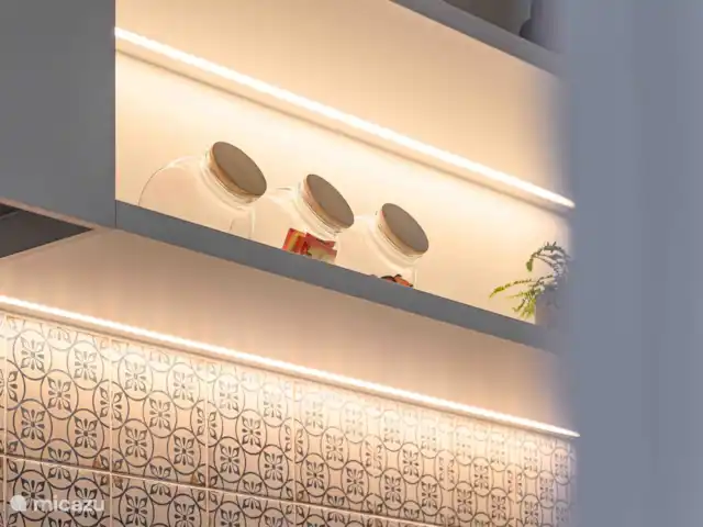 Fabiola 1 en Bélgica, Costa Belga, Middelkerke - apartamento Detalle de la cocina