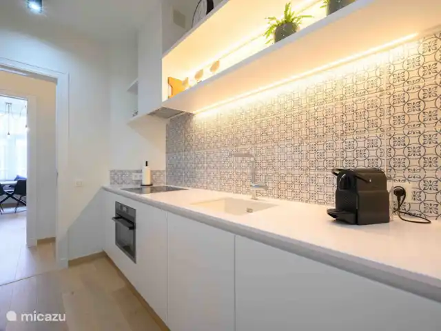 Fabiola 1 en Bélgica, Costa Belga, Middelkerke - apartamento cocina