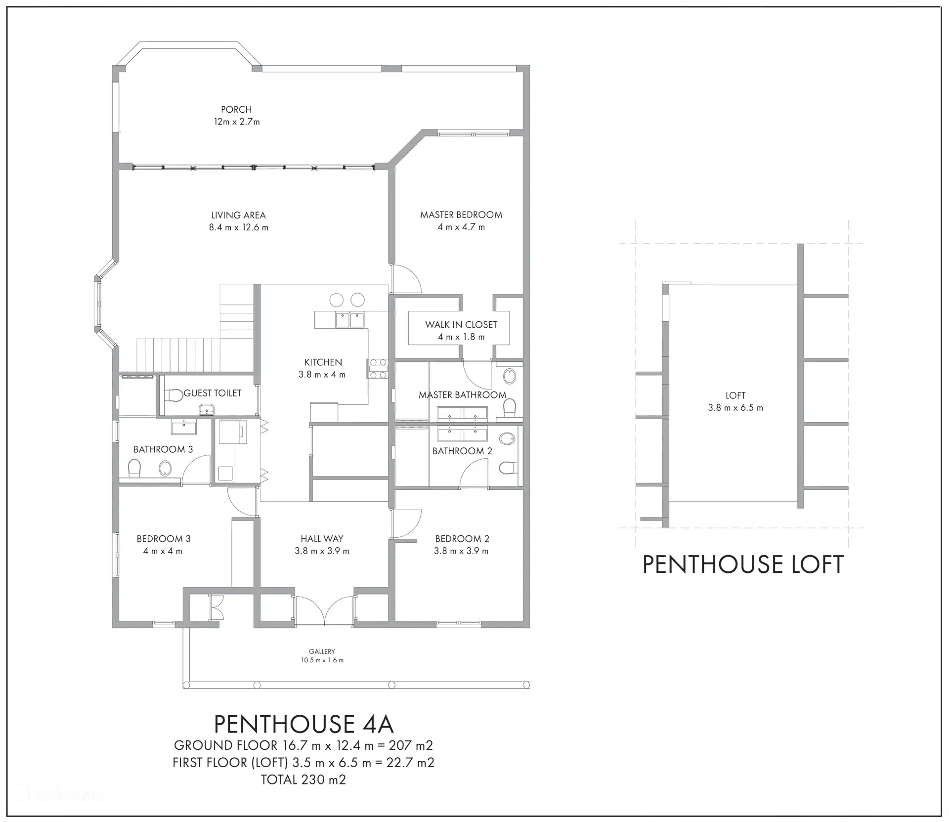 Karte der Unterkunft. 