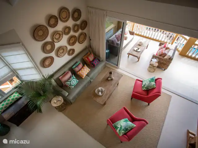 The Beach · The Strand Penthouse en Curazao, Curazao Centro, Willemstad - apartamento Sala de estar desde arriba