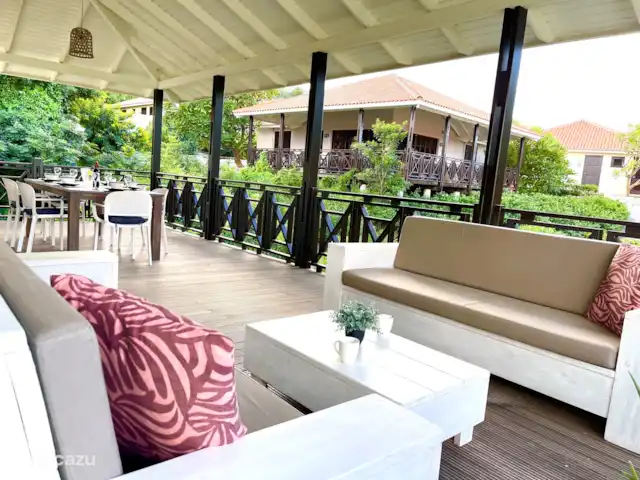 Villa Boka Bleu | Curaçao, Curaçao-Centre, Blue Bay - villa Dîner en plein air confortable