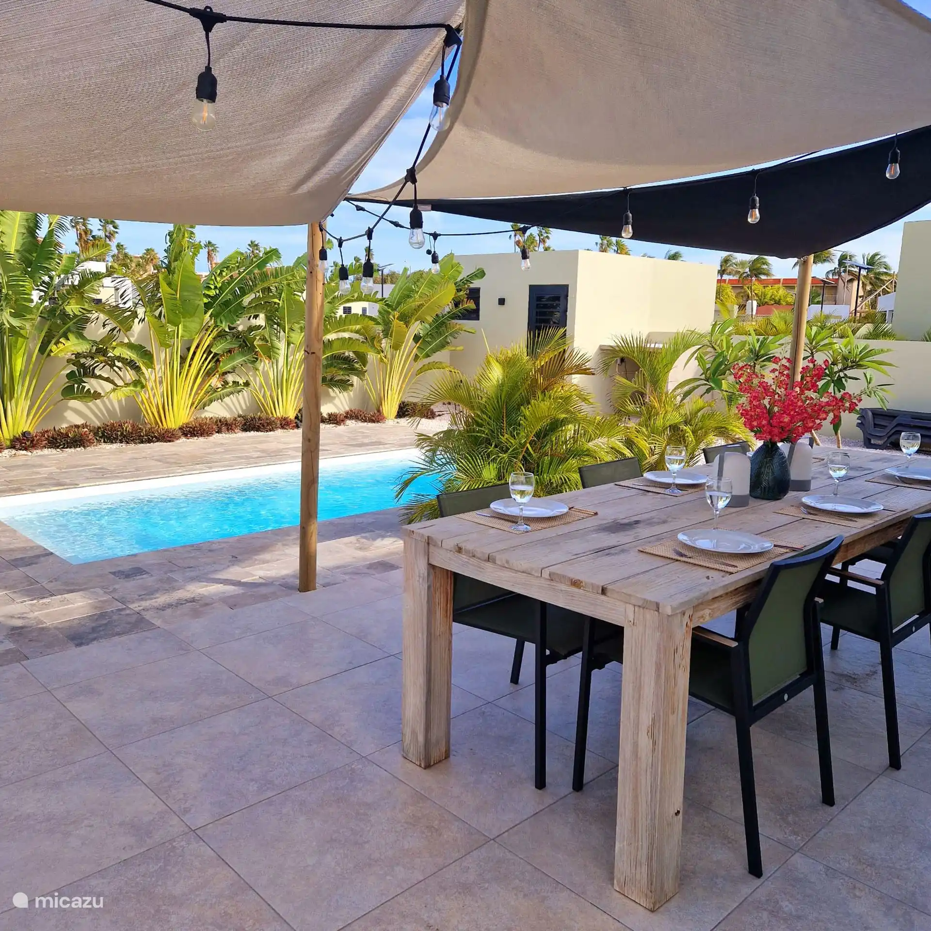 Table à manger extérieure