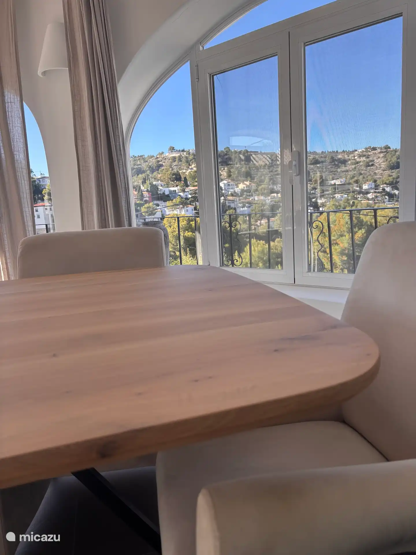 Die Aussicht wird nie langweilig. 