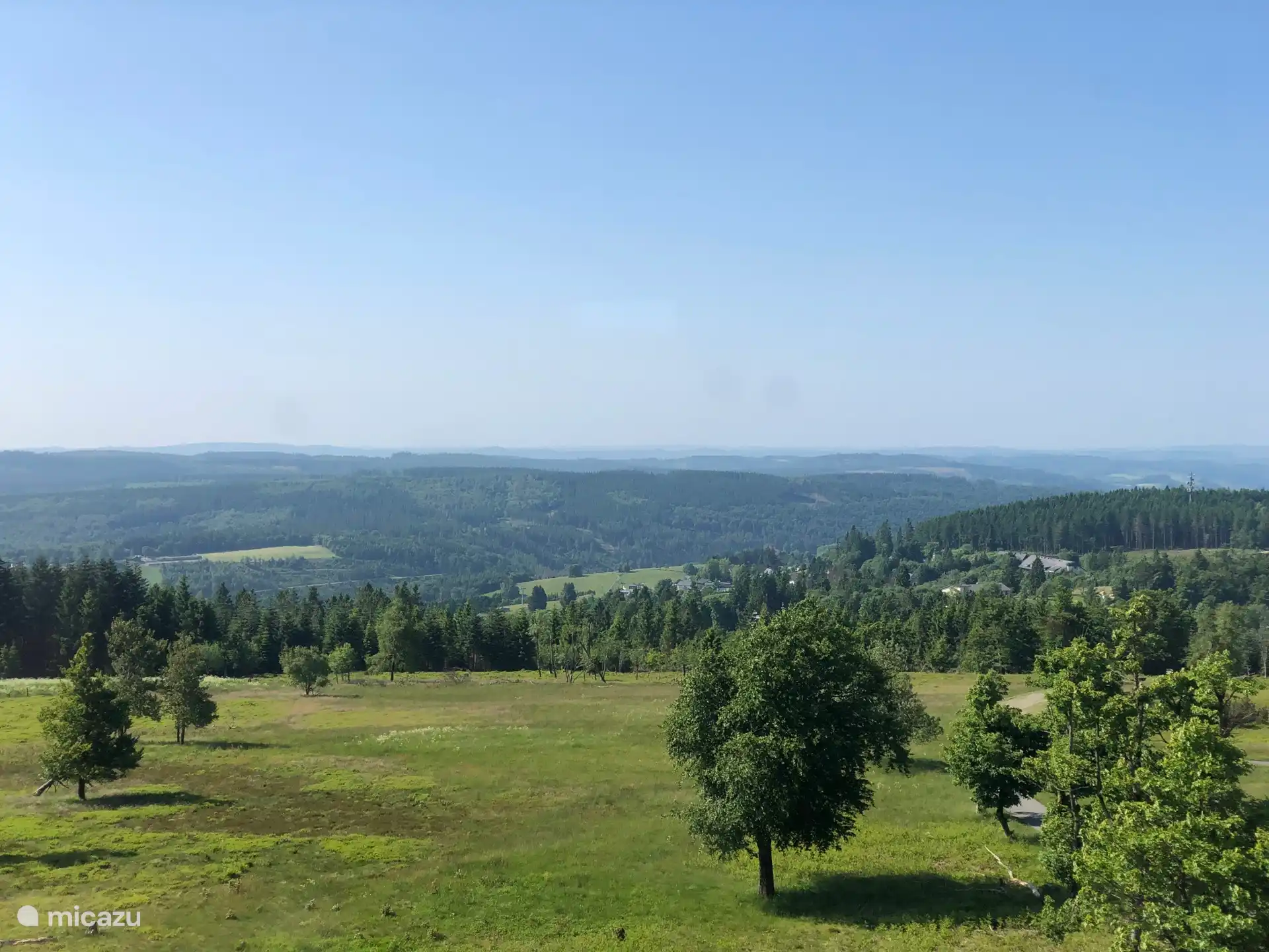 Umgebung, Blick vom Kahler Asten