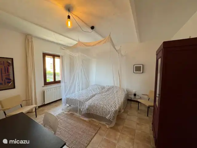 geschakelde woning huren in Italië, Umbrië, Castiglione Del Lago – Casa Profondo Een van de slaapkamers boven. 
De andere slaapkamer biedt trouwens toegang tot het dakterras; foto's zijn in de maak ;)