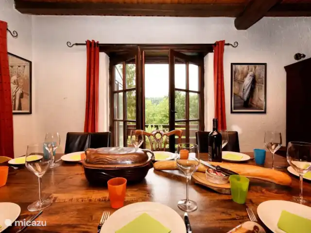 Bellevue huren in België, Ardennen, Aywaille - villa Eettafel