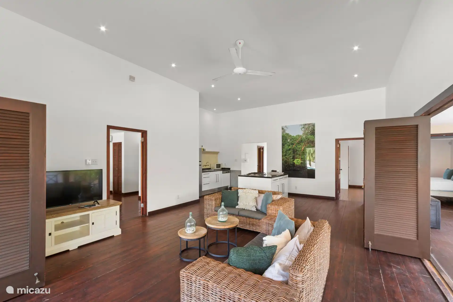 Spacious living room