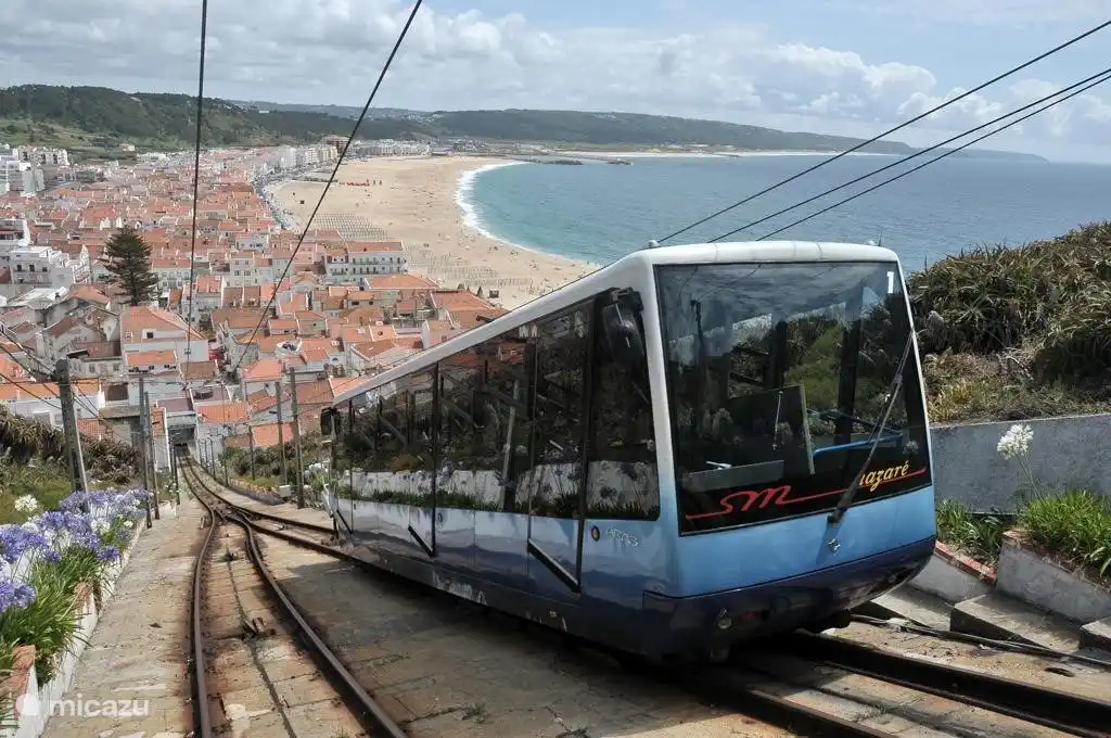 Tram die u van Nazaré naar Sitio brengt