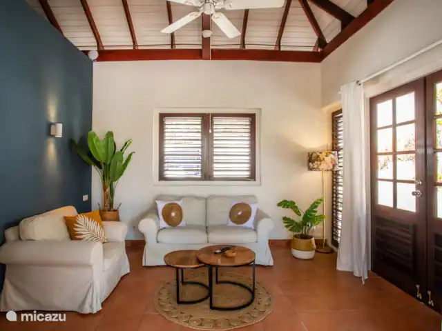 Location de Vacances Curaçao, Banda Ariba (est), Jan Thiel, appartement - Alegria - Bloublou Curaçao Salon