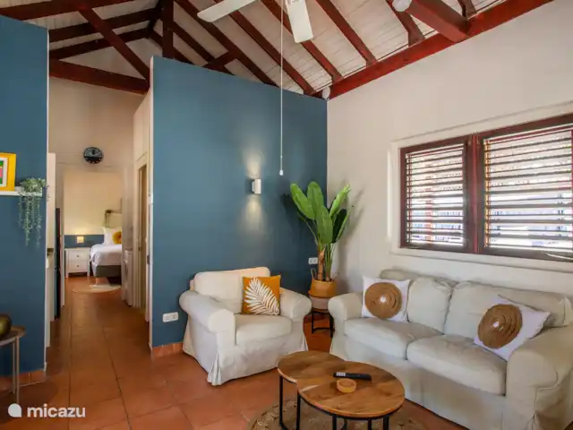 Location de Vacances Curaçao, Banda Ariba (est), Jan Thiel, appartement - Alegria - Bloublou Curaçao Salon