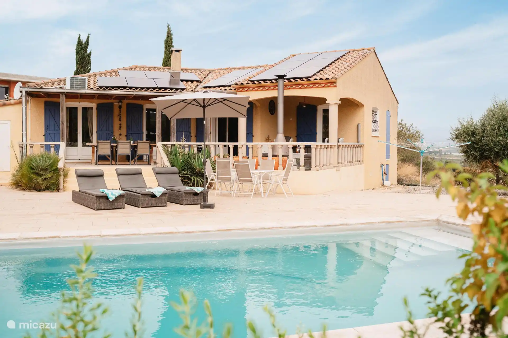 Villa Soleil & Liberté in Frankreich, Aude, Tourouzelle  - villa