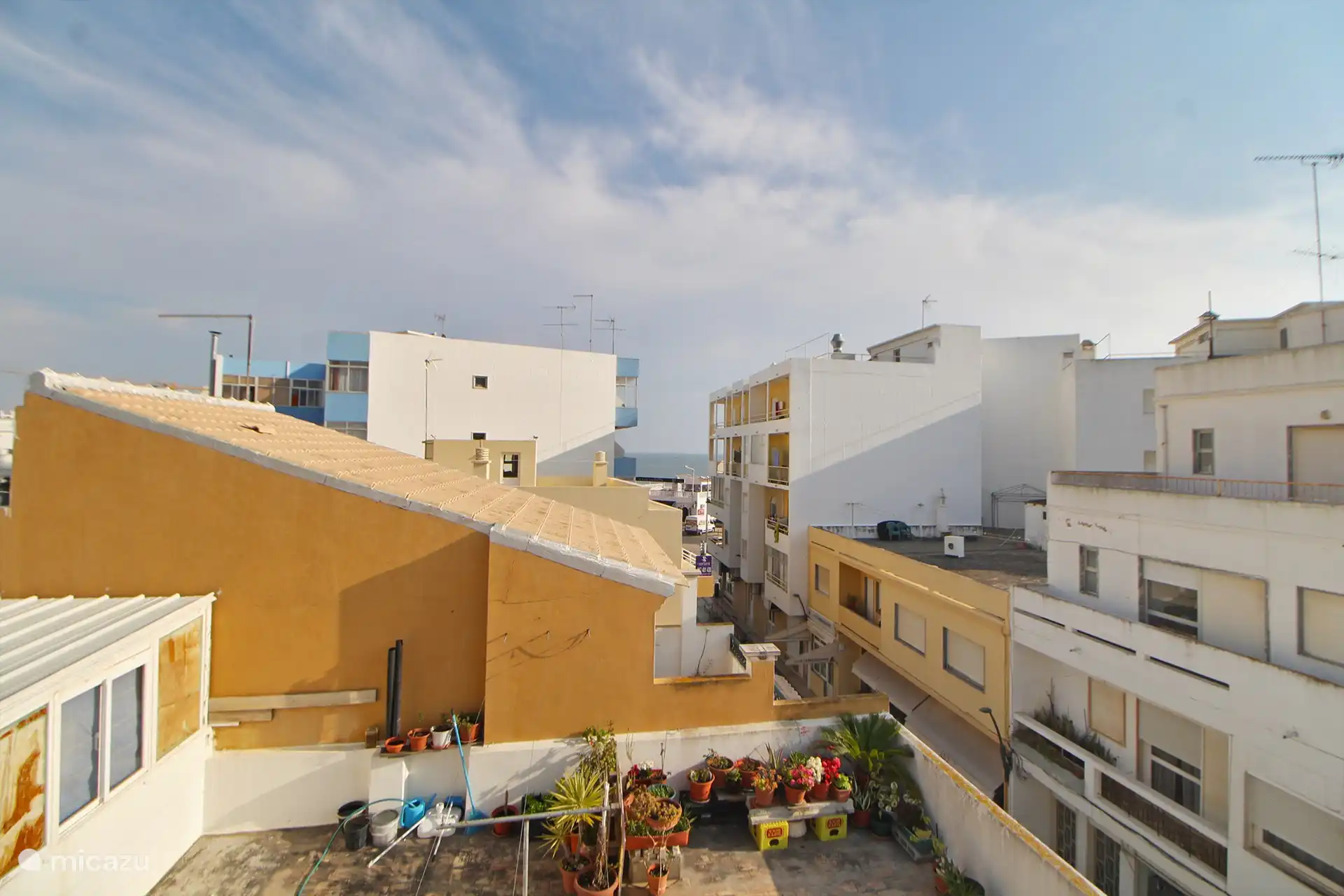 Blick auf die Terrasse
