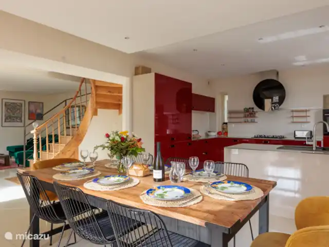 vakantiehuis huren in Frankrijk, Dordogne, Vitrac – Salvibabette Eetgedeelte
