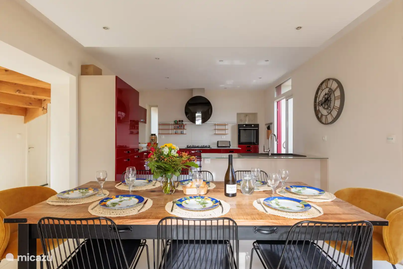 Essbereich und Küche