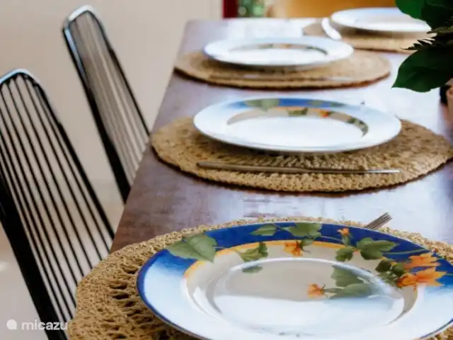 vakantiehuis huren in Frankrijk, Dordogne, Vitrac – Salvibabette Gedekte tafel