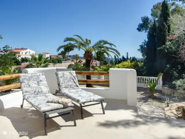 Vista Maryvilla | Espagne, Costa Blanca, Moraira - villa Terrasse avec chaises longues