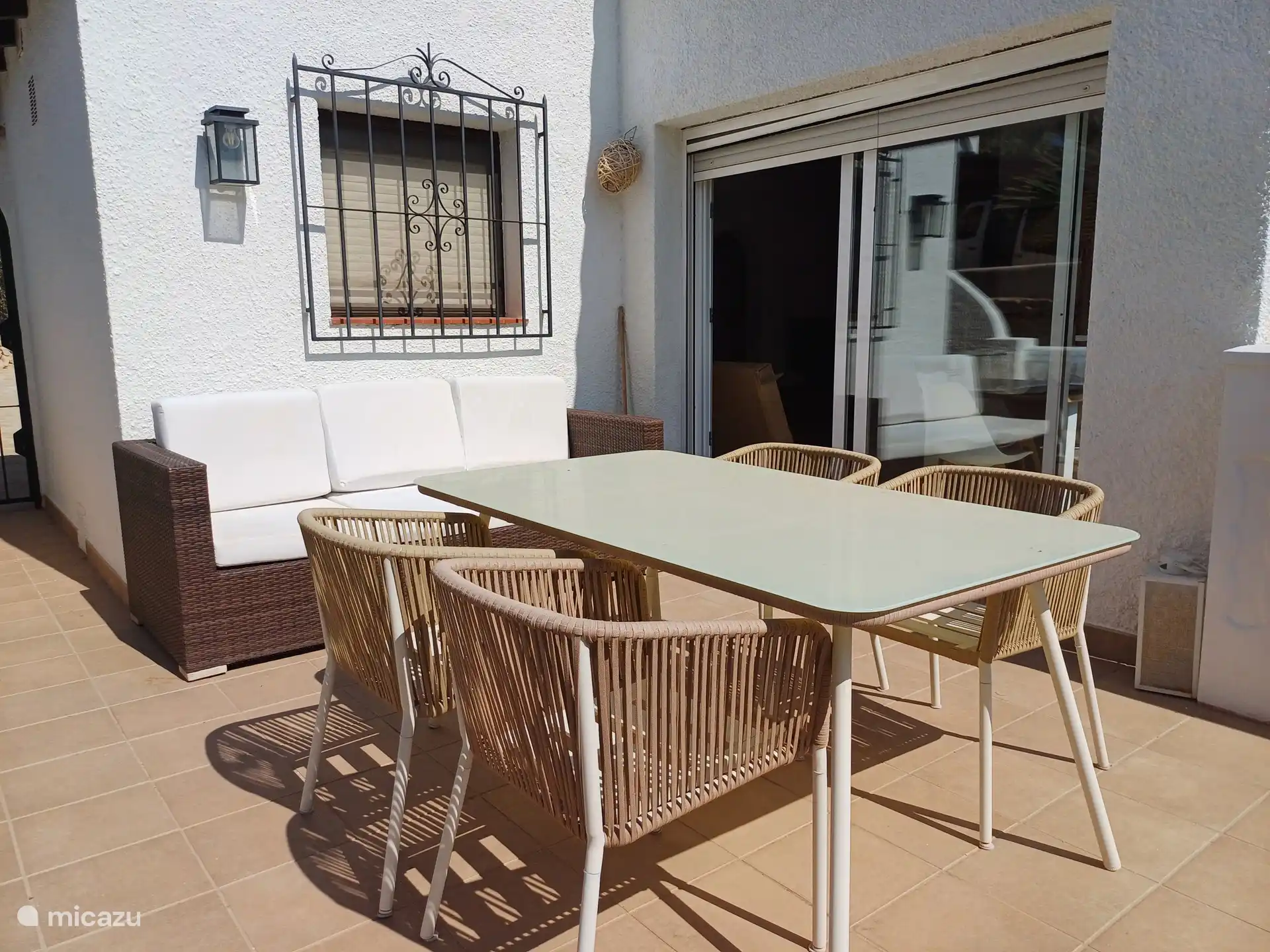 Terrasse im Obergeschoss