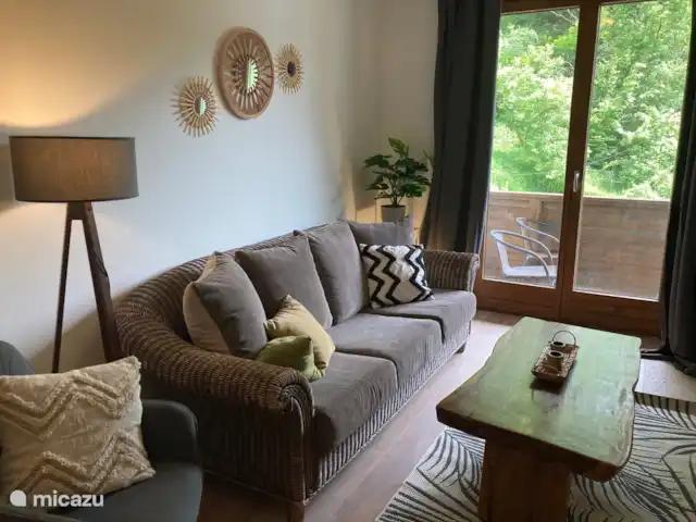Appartement de 2 chambres et balcon  | Autriche, Carinthie, Feld Am See - appartement Salon
