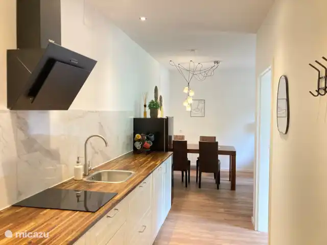 Appartement de 2 chambres et balcon  | Autriche, Carinthie, Feld Am See - appartement vestiaire, cuisine