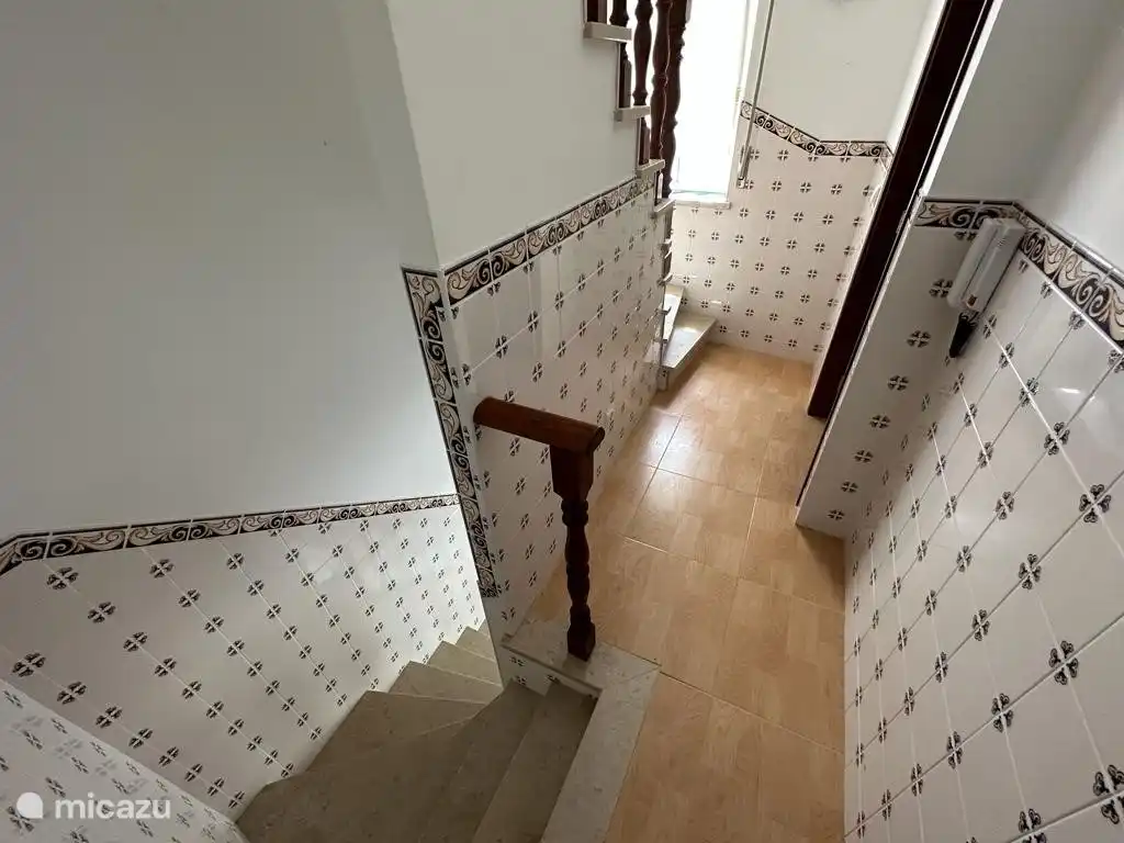 Escalier menant à la 2e chambre