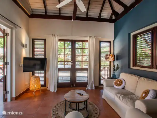 Location de Vacances Curaçao, Banda Ariba (est), Jan Thiel, appartement - Barbulét - Bloublou Curaçao Salon