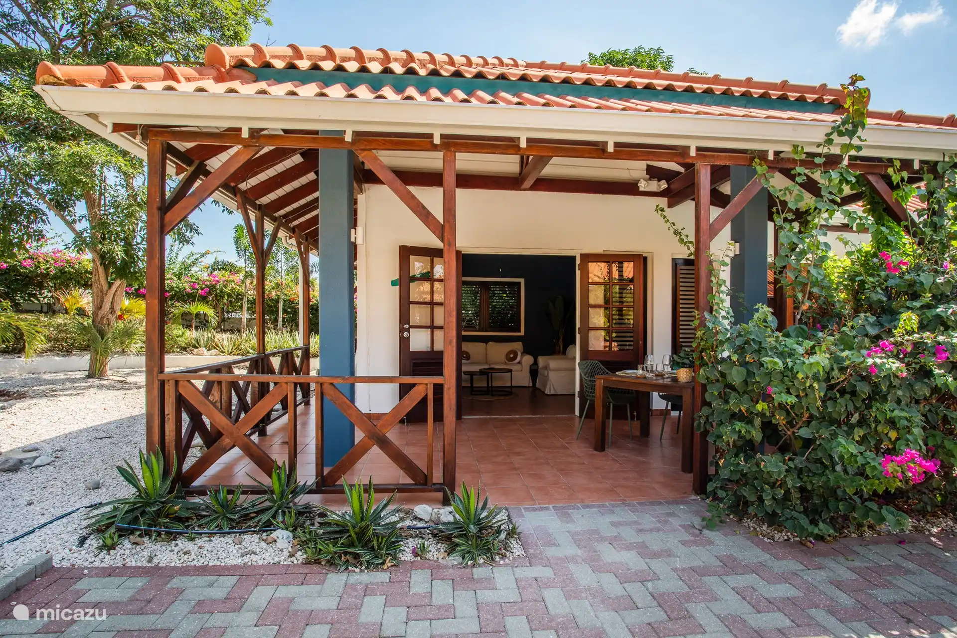 Frente del apartamento