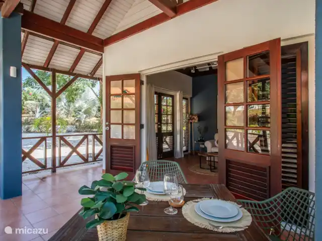 Location de Vacances Curaçao, Banda Ariba (est), Jan Thiel, appartement - Barbulét - Bloublou Curaçao Terrasse