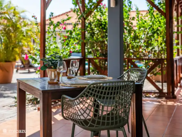 Location de Vacances Curaçao, Banda Ariba (est), Jan Thiel, appartement - Barbulét - Bloublou Curaçao Jardin