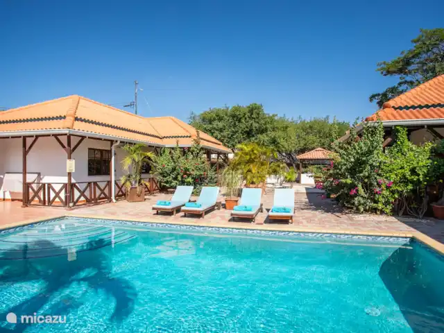 Location de Vacances Curaçao, Banda Ariba (est), Jan Thiel, appartement - Barbulét - Bloublou Curaçao Jardin