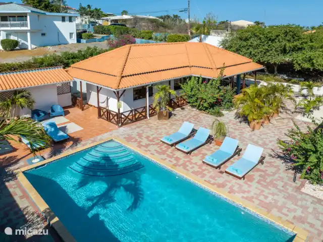 Location de Vacances Curaçao, Banda Ariba (est), Jan Thiel, appartement - Barbulét - Bloublou Curaçao Jardin