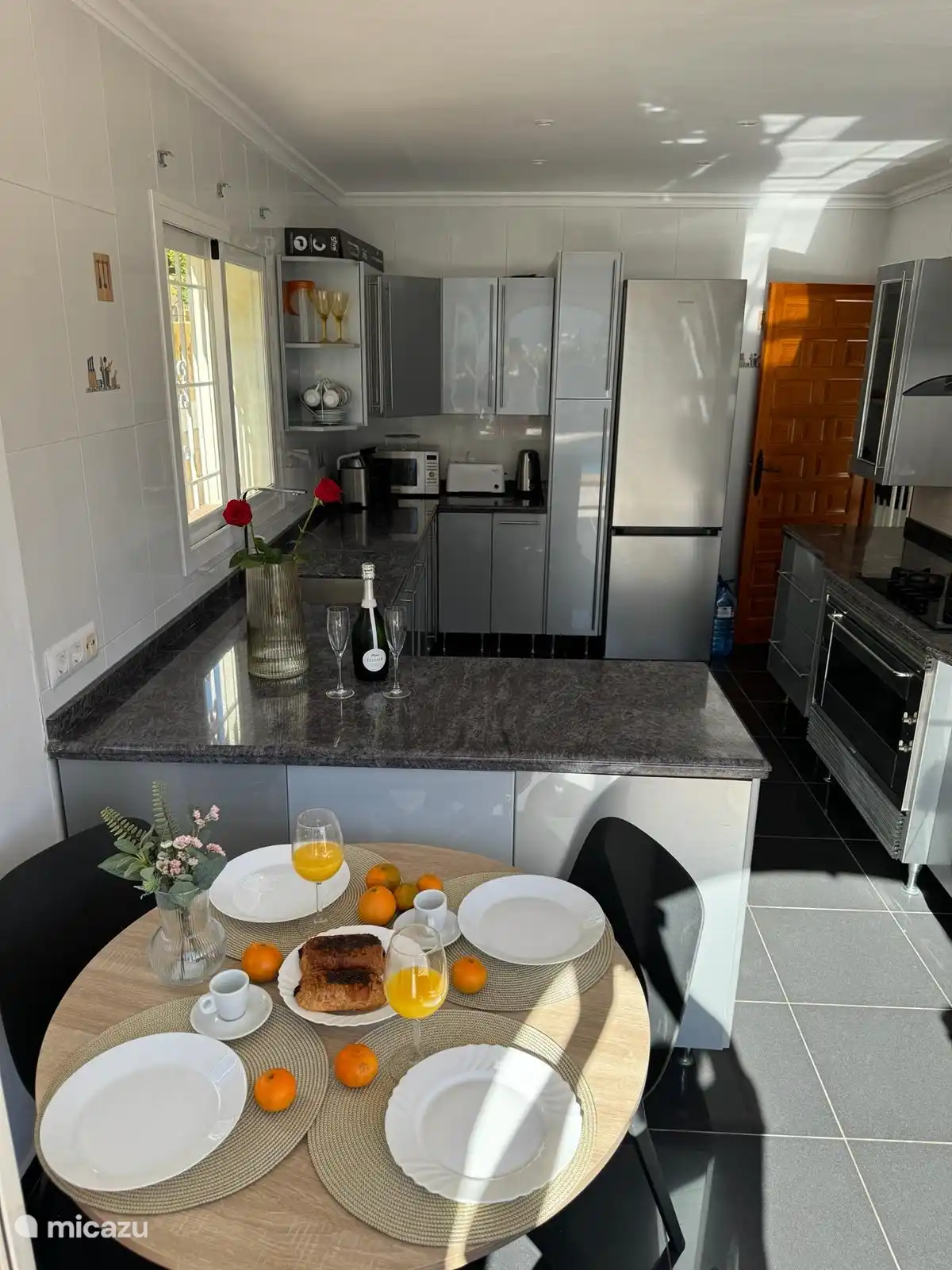 Küche im Obergeschoss