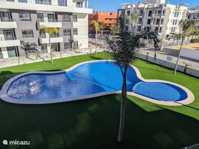 Luxe appartement met zwembadzicht huren in Spanje, Costa Blanca, Alicante - appartement Luxe appartement met zwembadzicht huren in Spanje, Costa Blanca, Alicante - appartement