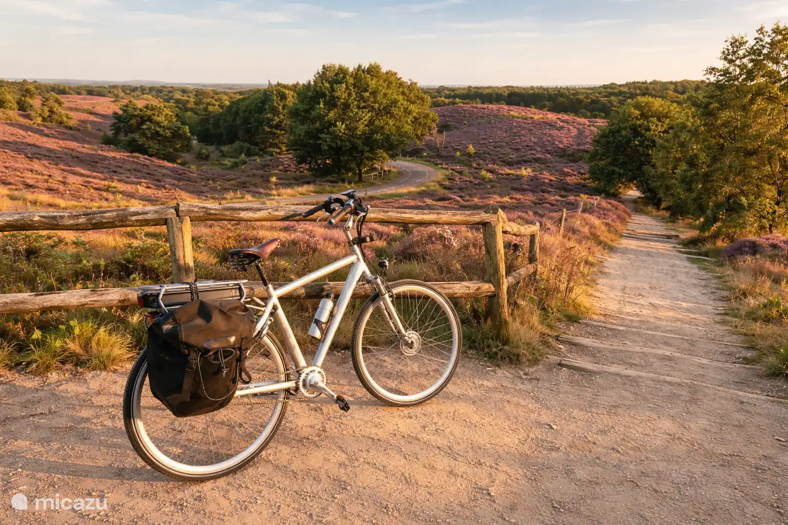 Radfahren auf der Heide