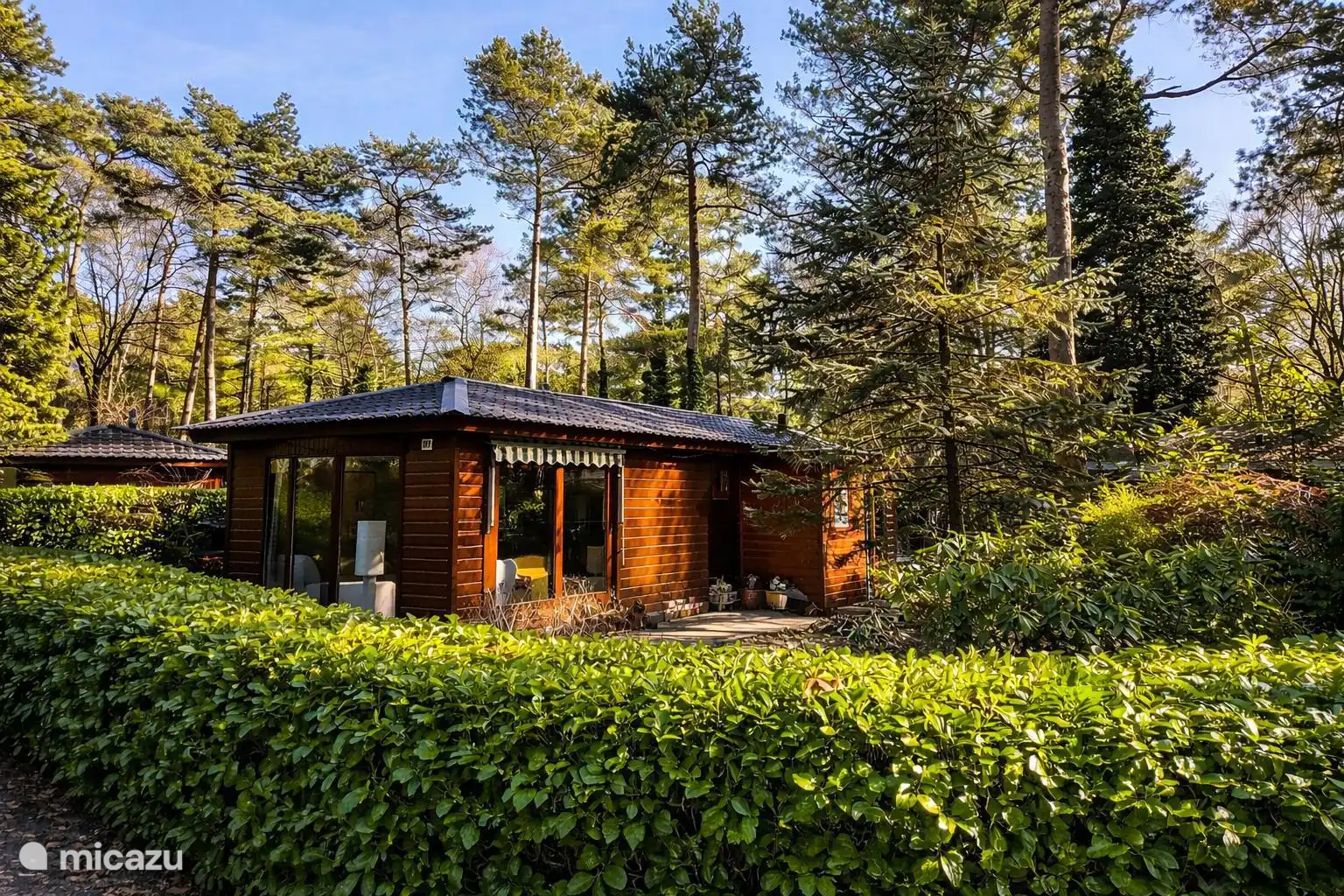 Draußen vor dem Haus