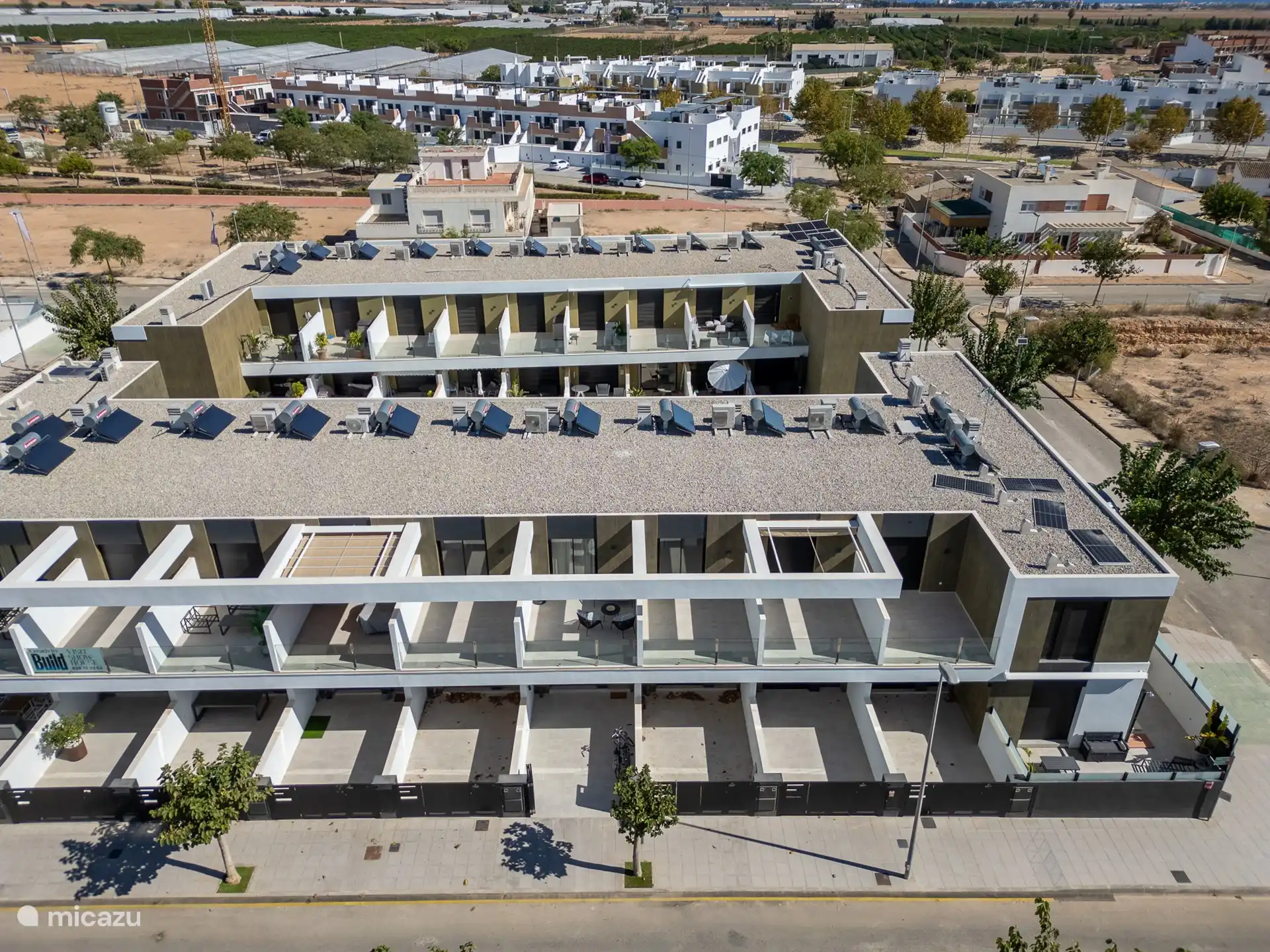 Top view of the complex