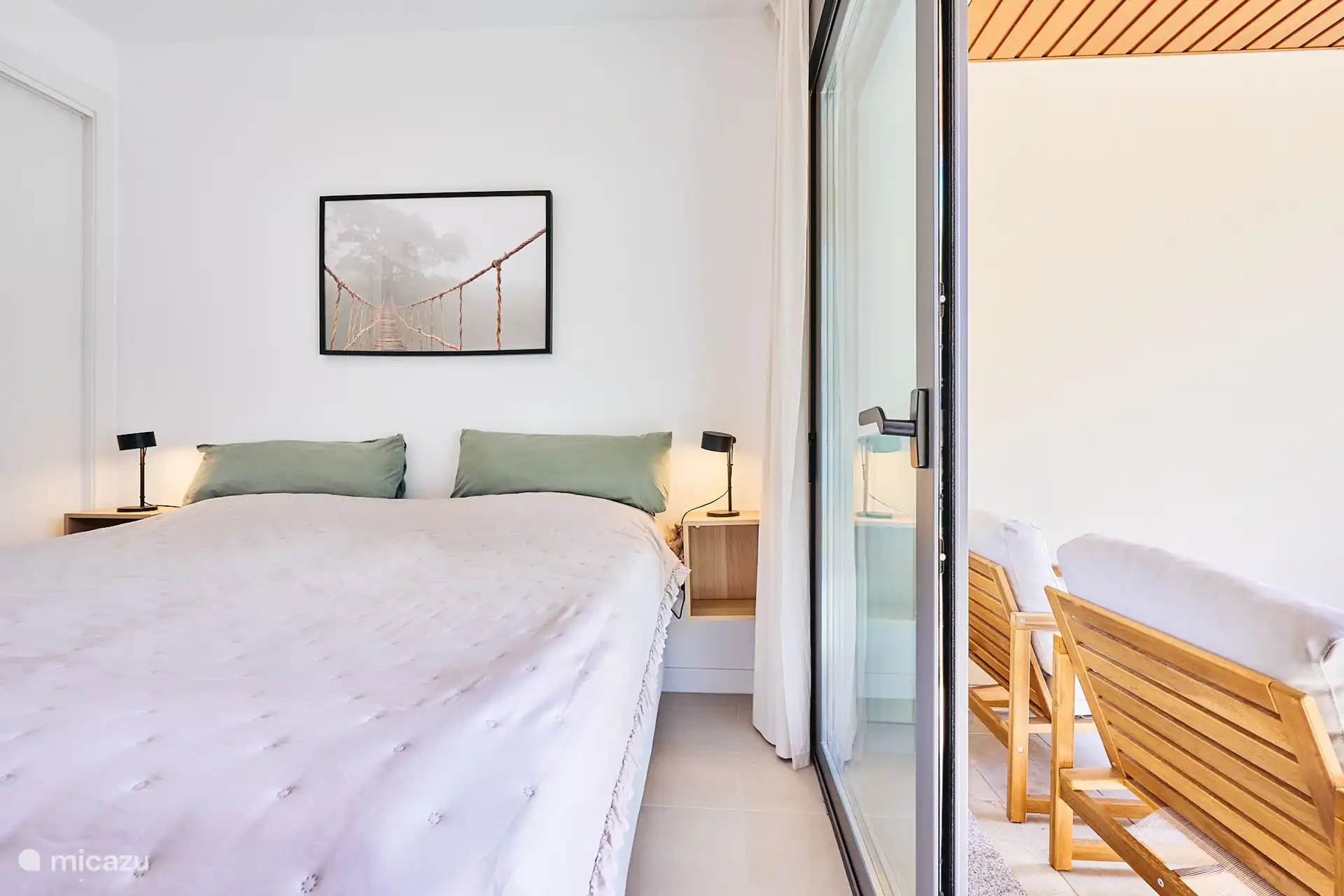 Hauptschlafzimmer mit Terrasse