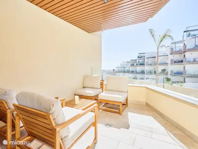 BC01 El Sueño Marinsa Beach 2 huren in Spanje, Andalusië, El Morche - appartement terras met zeezicht