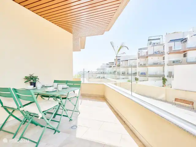 BC01 El Sueño Marinsa Beach 2 huren in Spanje, Andalusië, El Morche - appartement terras bij woonkamer met zicht naar zee