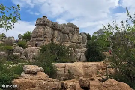 El Torcal près d’El caminito del rey