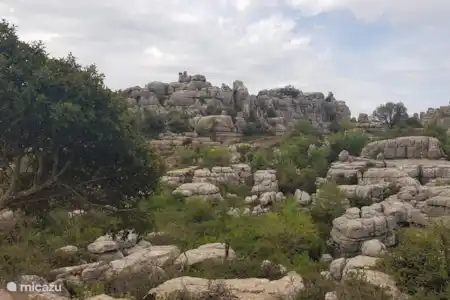 El Torcal près d’El caminito del rey