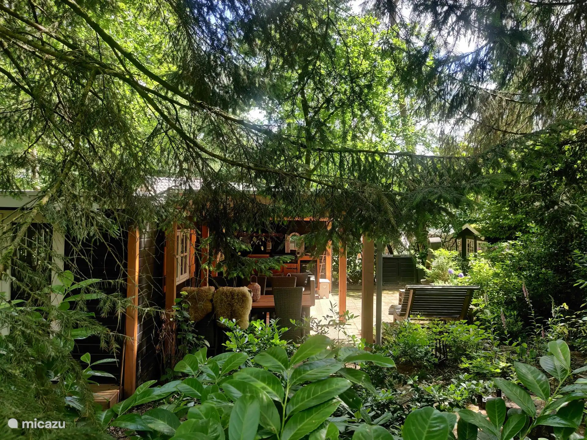 Ruhe & Raum, Niederlande, Overijssel, Nutter, chalet Waldhütte de Tussentijd