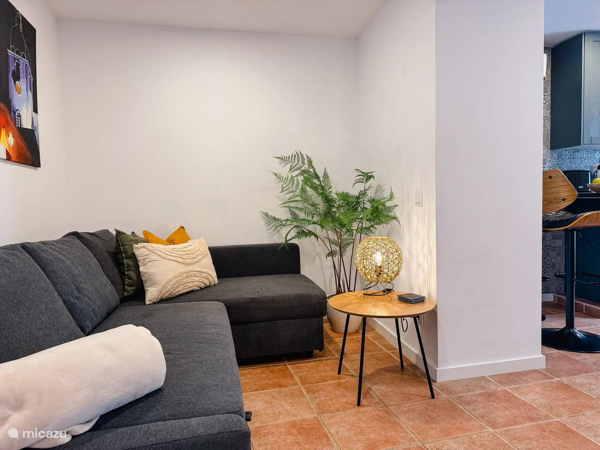 Wohnzimmer / Schlafsofa