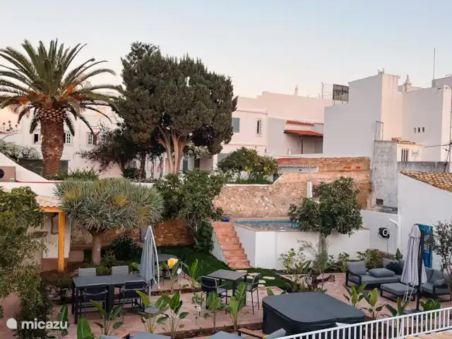 Location de Vacances Portugal, Algarve, Albufeira, appartement - Le vieux coin des pêcheurs - 12 Jardin depuis le toit-terrasse