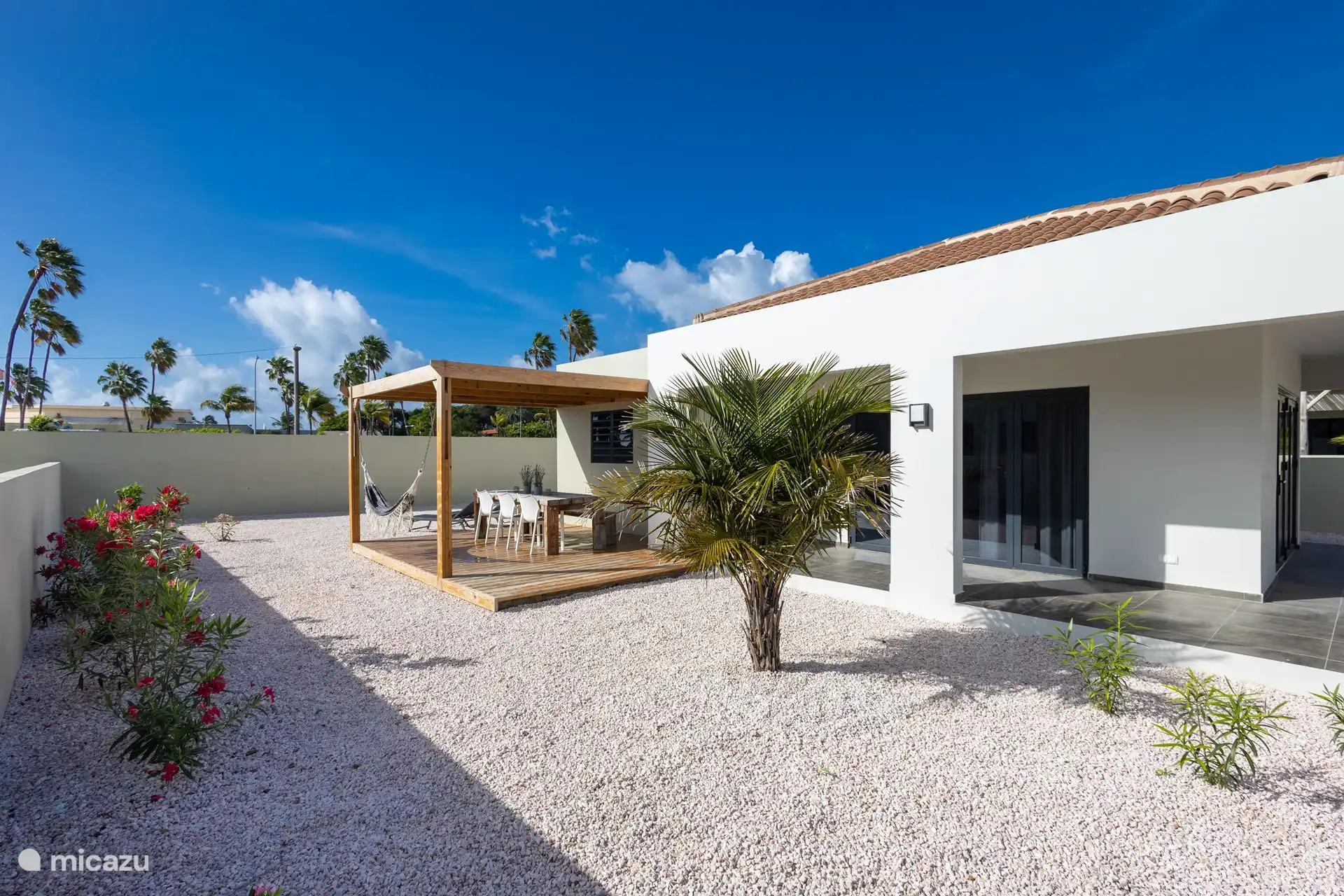 Pergola exterior view